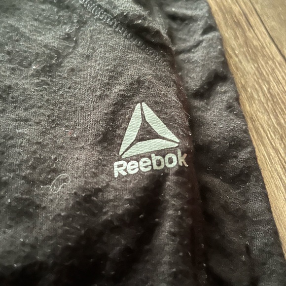 Reebok Thin Black Sweatpants Size M - Picture 2 of 5